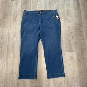 Talbots Medium Wash Summer Denim Jeans - New - Size 24